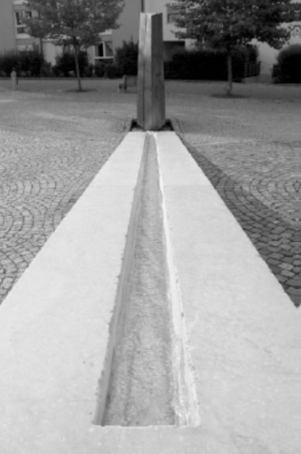 Der Brunnen am Pater-Rupert-Mayer-Denkmal