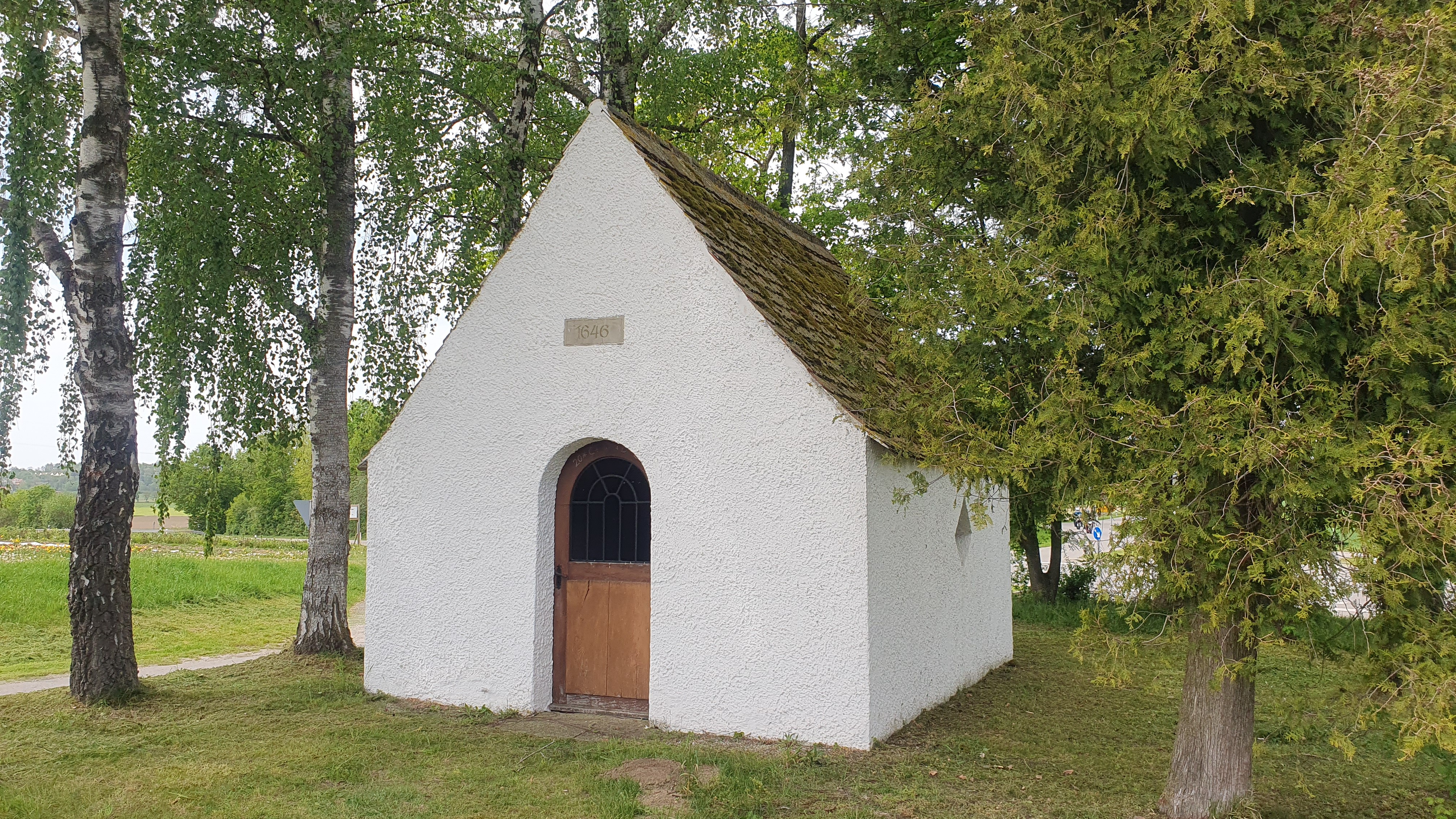 Pestkapelle 2024, Richtung Geltendorf. Foto: Pfarrei Geltendorf