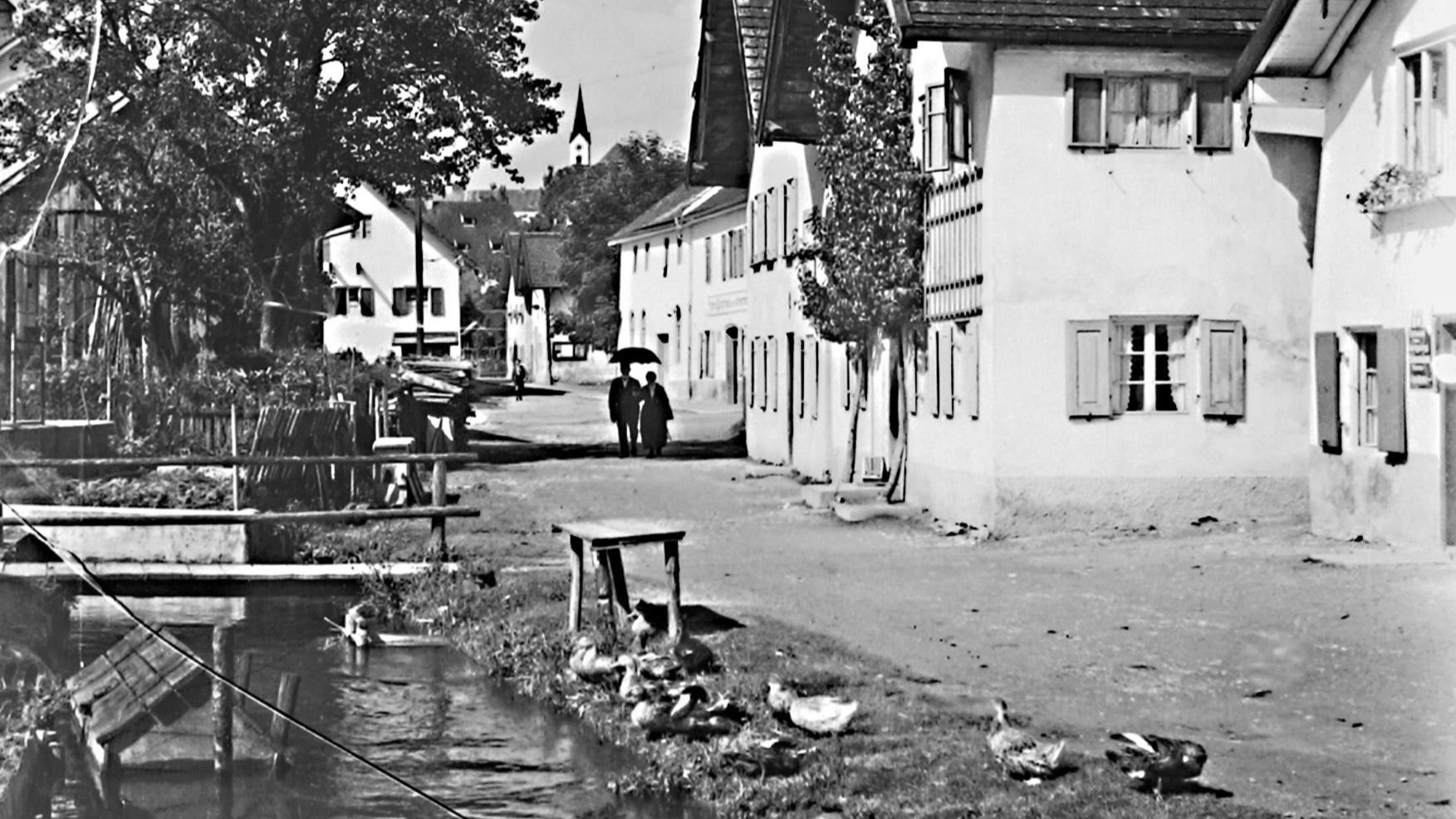 Der Mühlbach um 1910