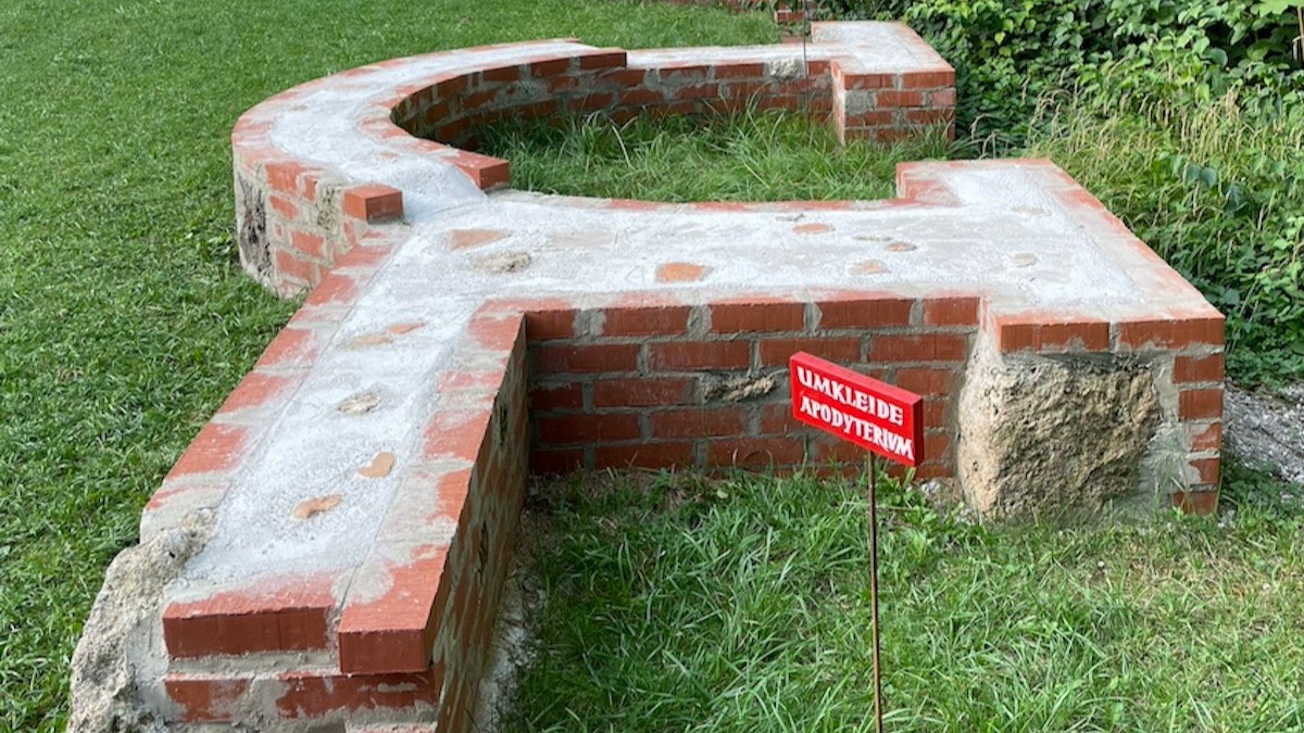 Überreste eines römischen Bades einer villa rustica in Schondorf. Foto: Schondorfer Kreis