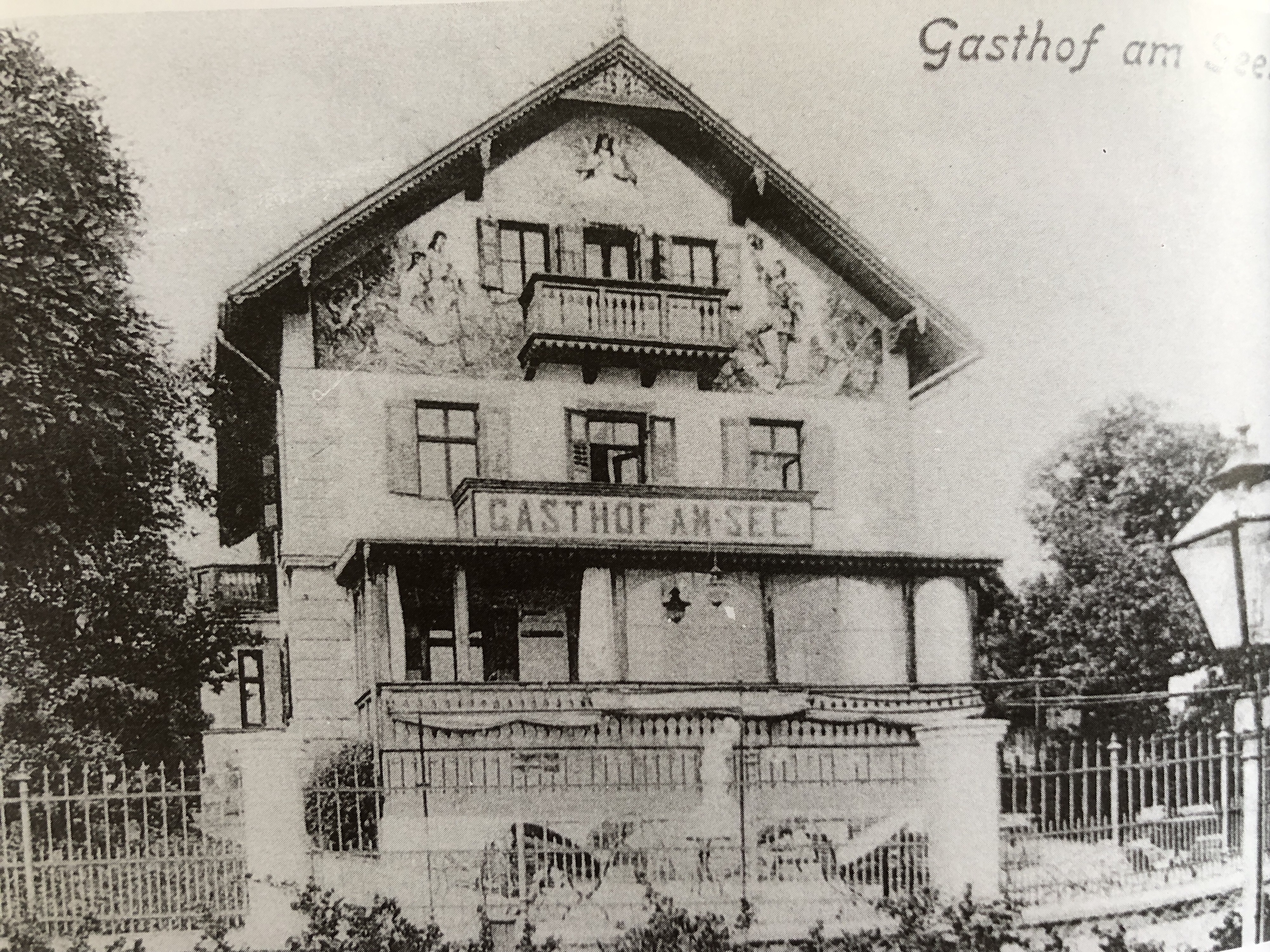 Ehemaliger "Gasthof am See"