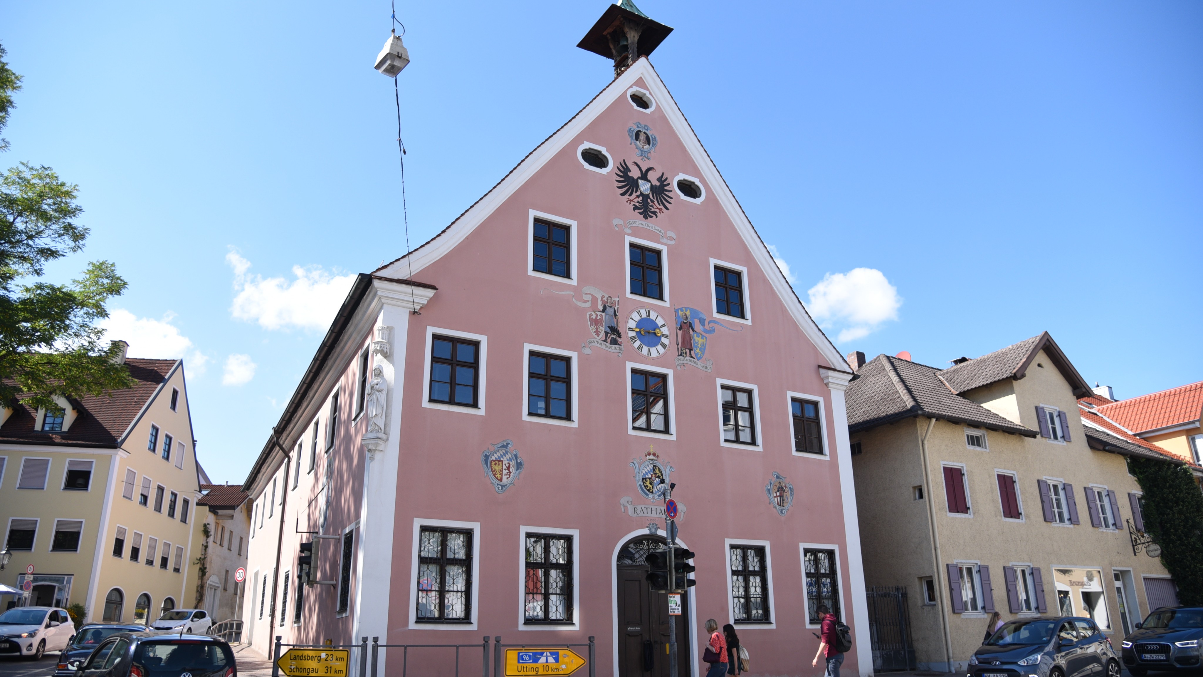 Das heutige Rathaus, ehemals Sitz des Magistrats