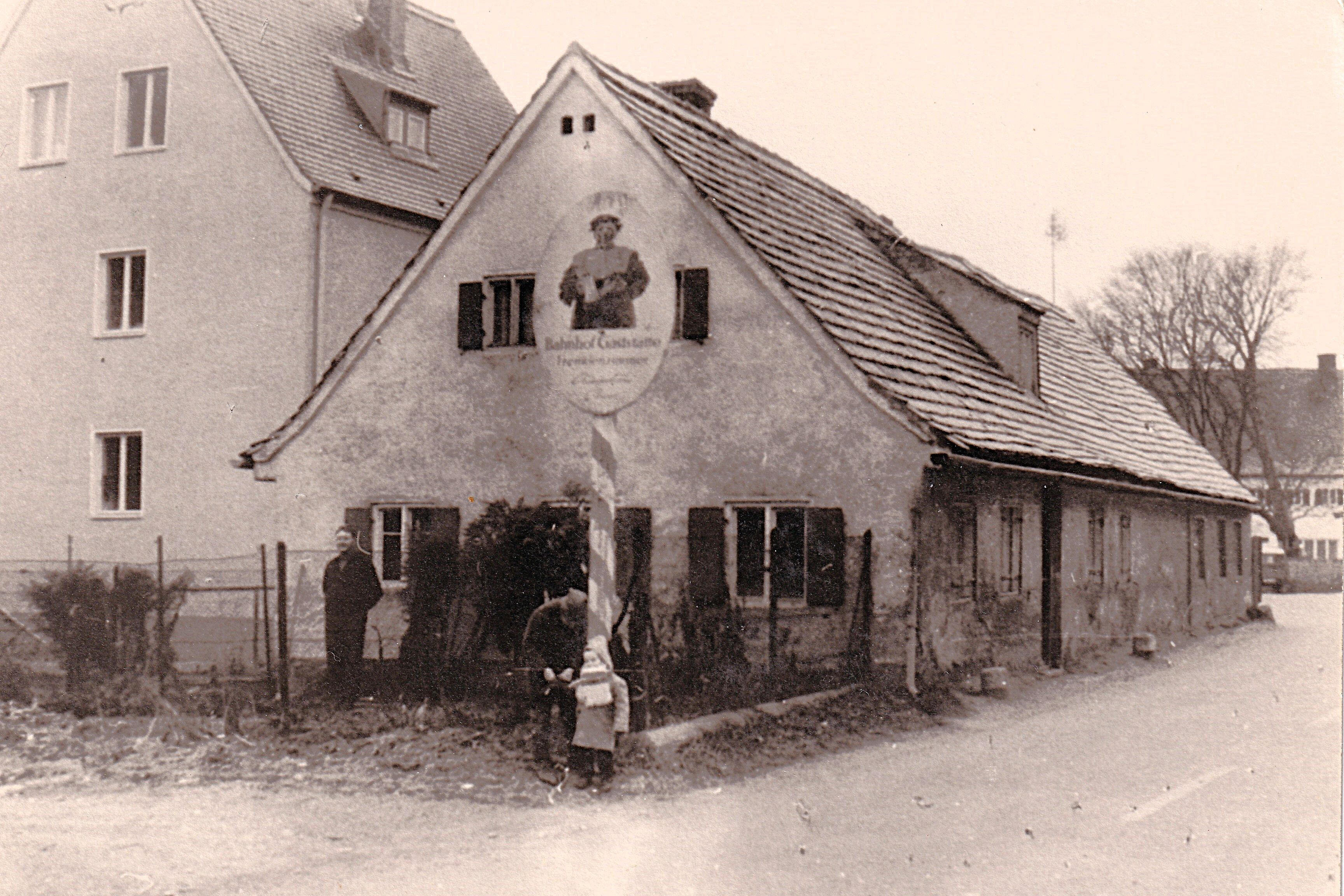 Die Schmiede im Jahr 1960. Foto privat