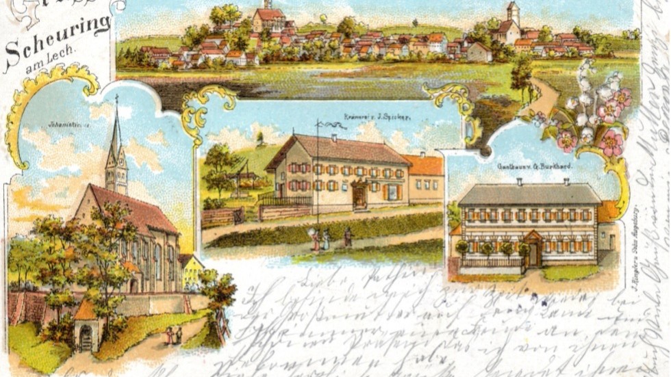 Ansichtskarte von 1898
