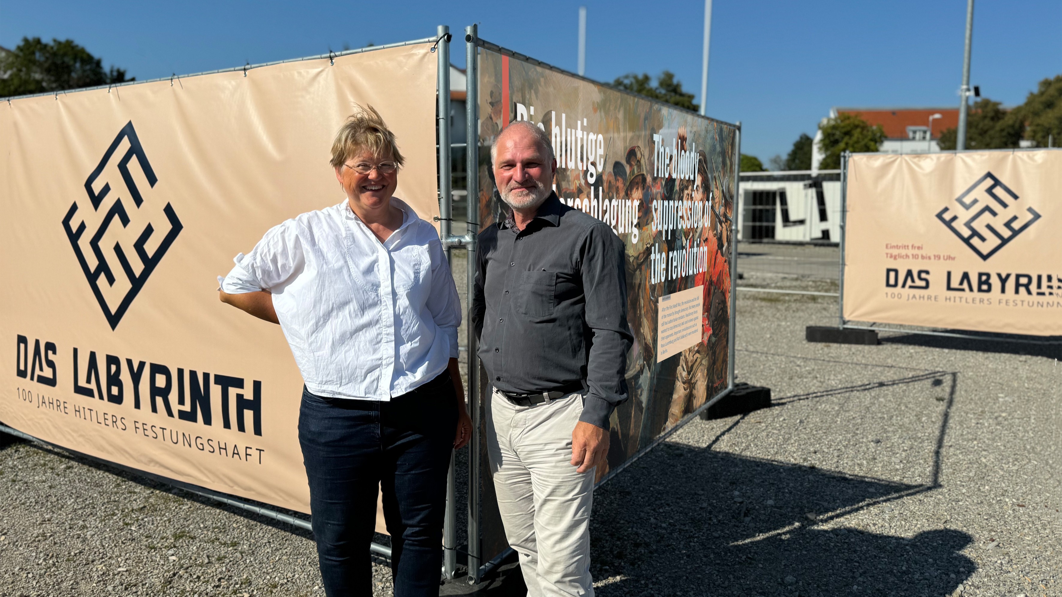 Edith Raim und Wolfgang Hauck, 2024, Foto Andrea Schmelzle