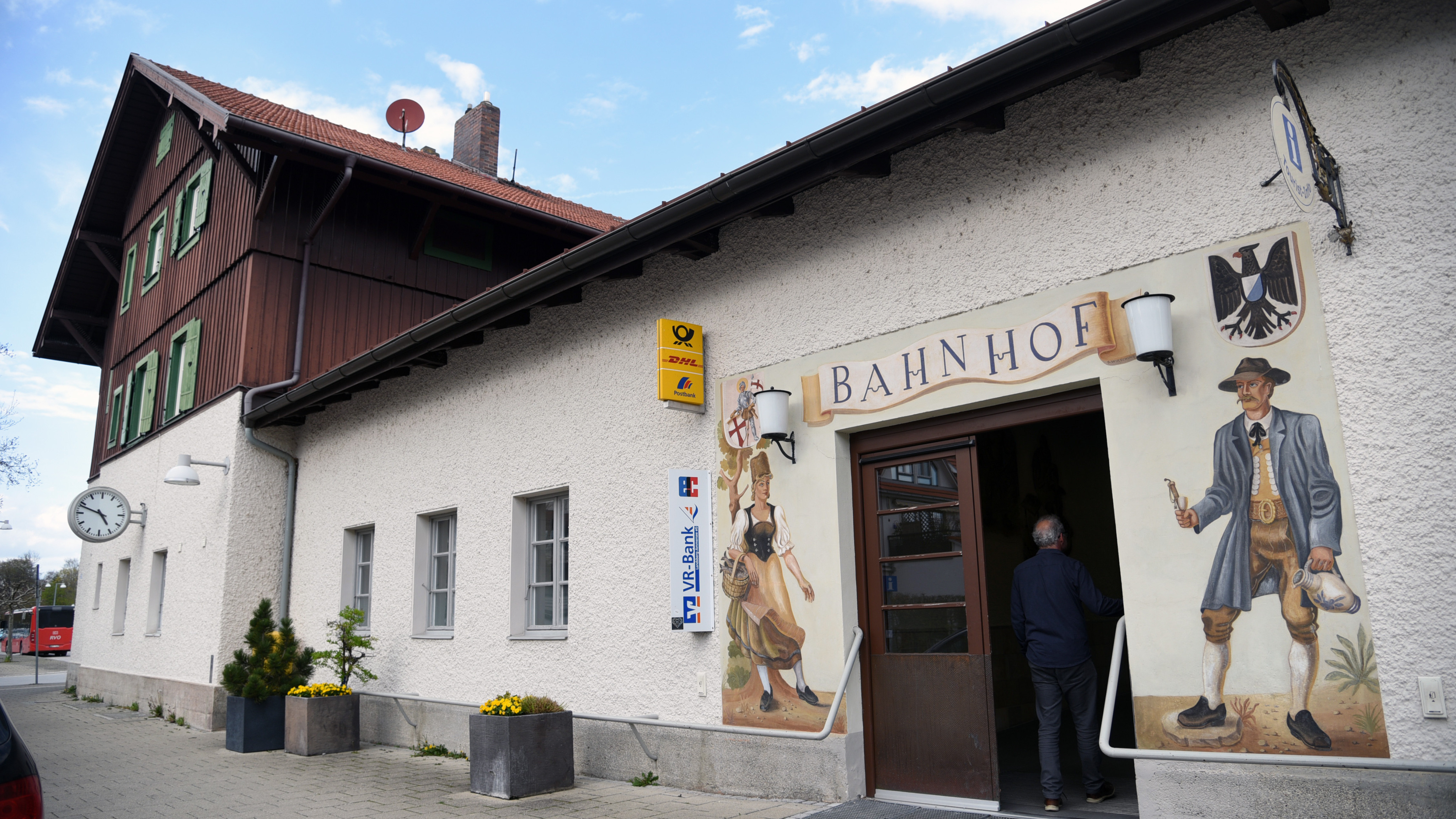 Der Bahnhof in Diessen