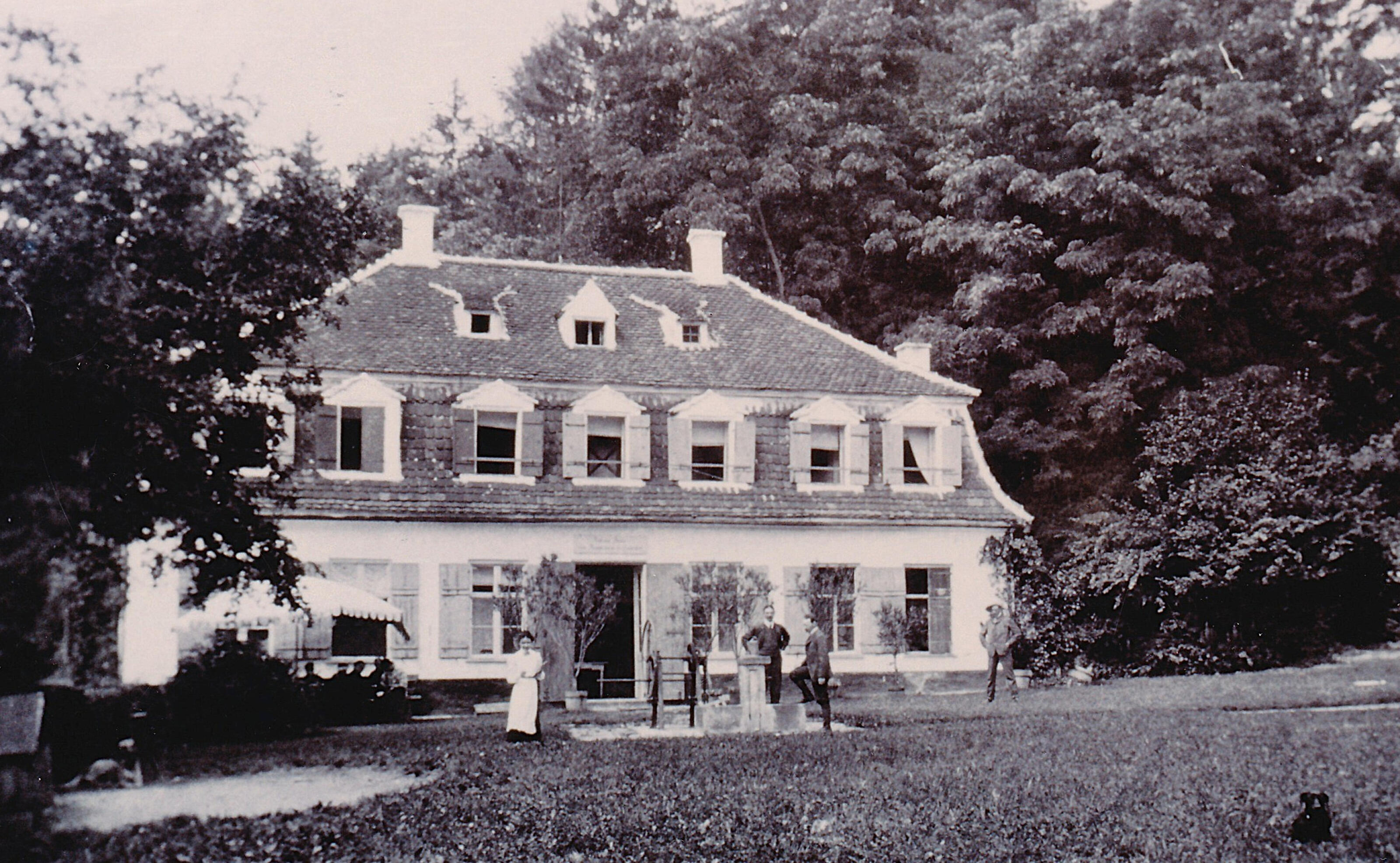 Das Schlösschen Louisenruh 1925, Foto privat.