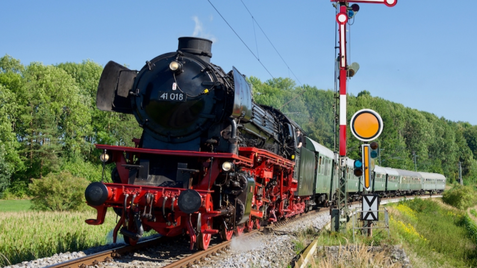 Die Ammersee Dampfbahn. Foto: Bahnpark Augsburg