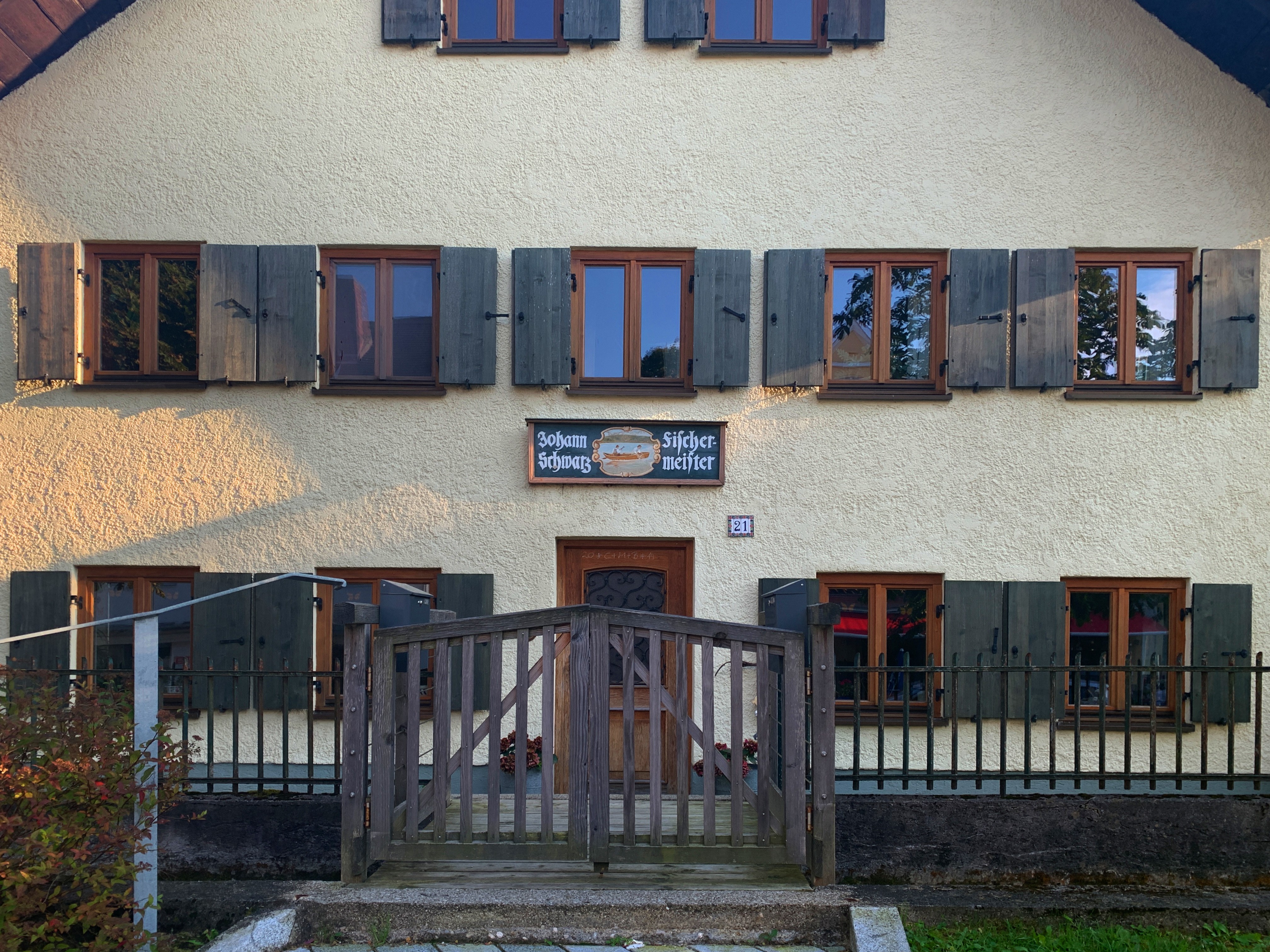 Das Haus der Fischers Schwarz in der Mühstraße 21