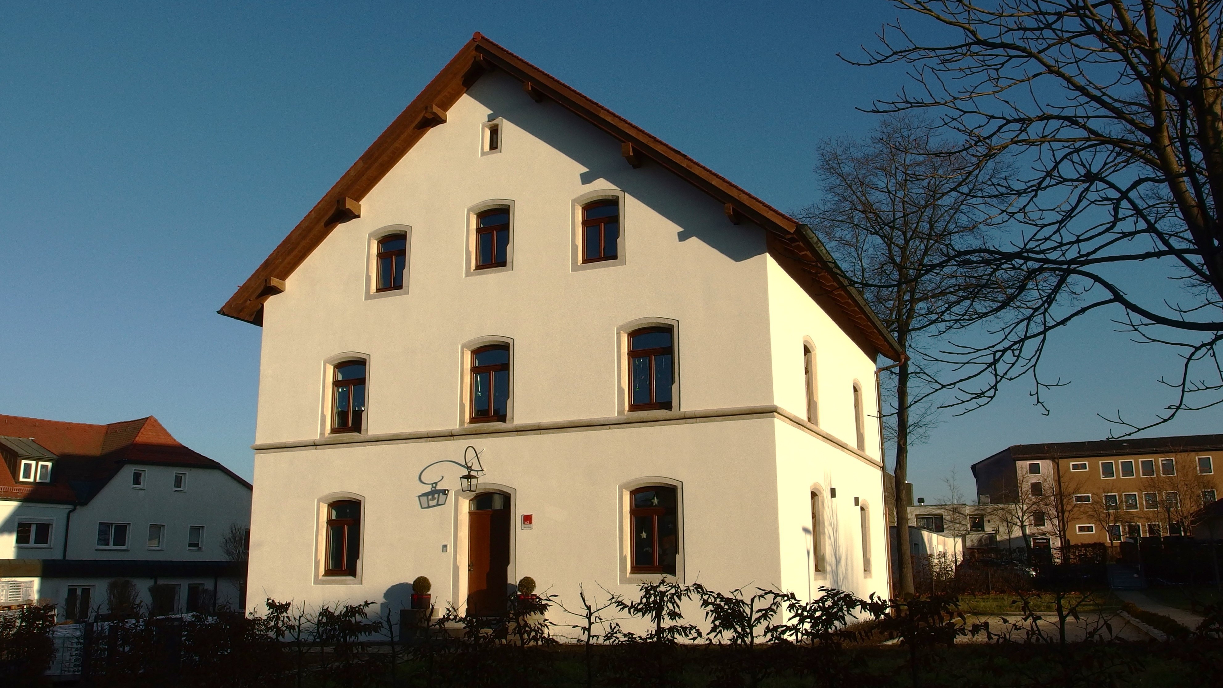 Das ehemalige Forsthaus in der Alten Amberger Straße in Grafenwöhr, Foto Kultur- und Militärmuseum Grafenwöhr, 2020.