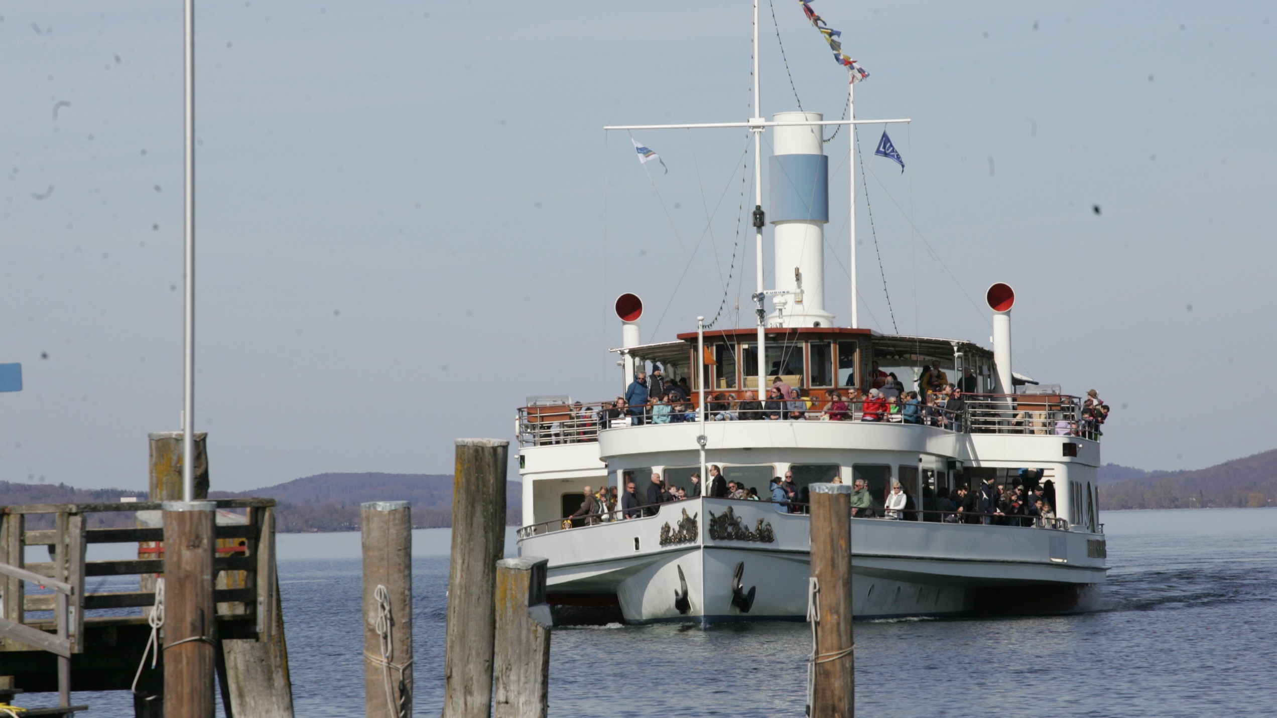 Dampfer auf dem Ammersee. Foto Alois Kramer