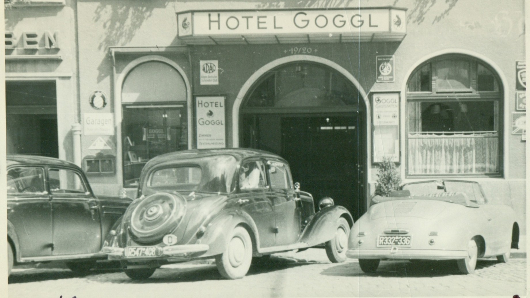 Hotel Googl, "My hang out", Foto Bill Harrell, 1952-1953